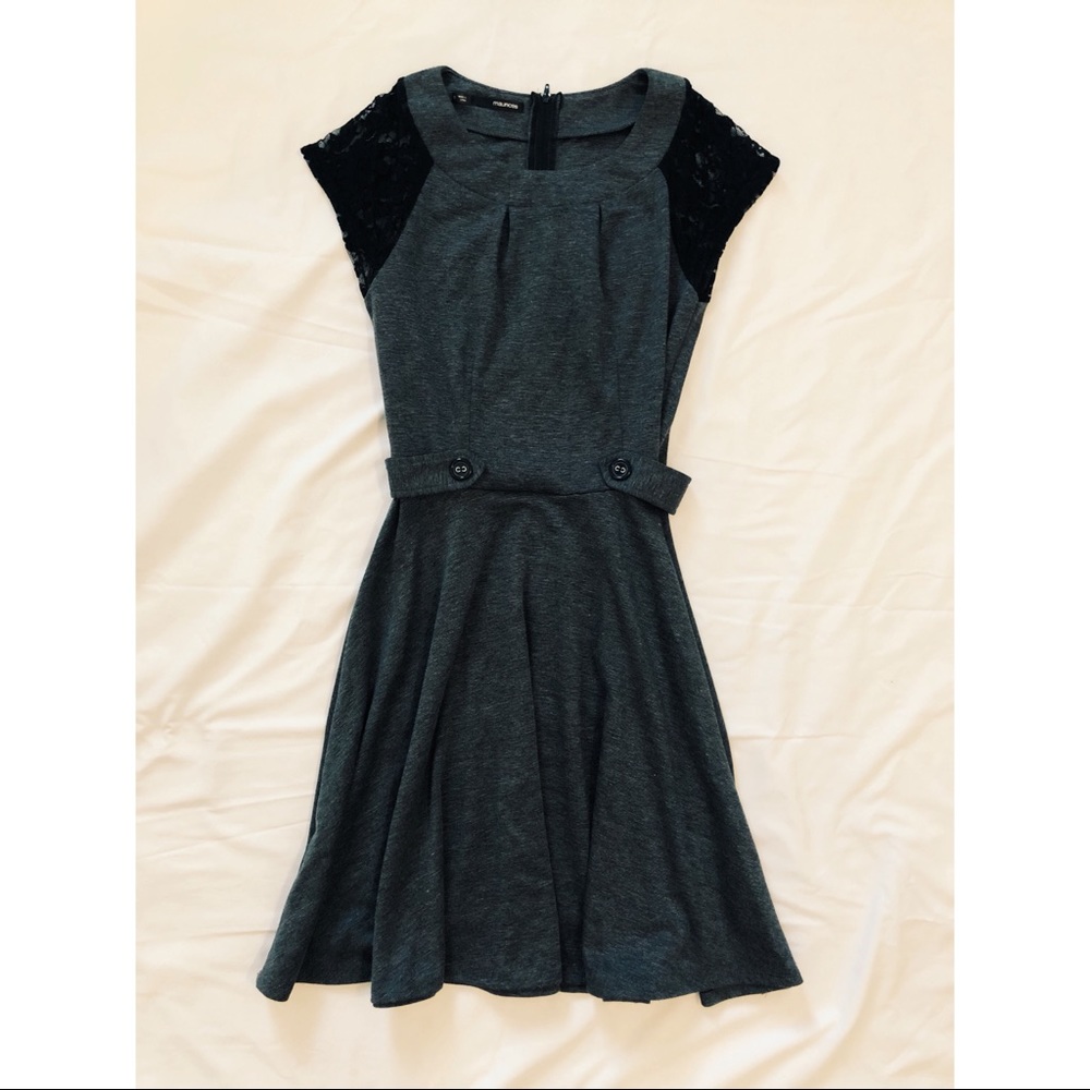 Dark grey dress